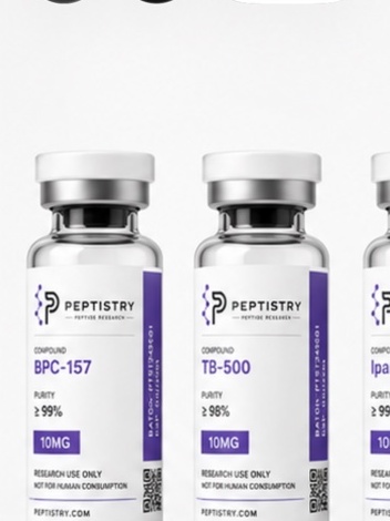 Research peptide vial collection